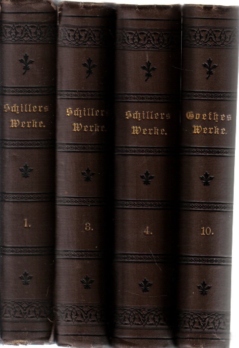Schillers Werke 1-12 4冊セット Schillers Werke (12 volume set) by